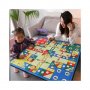 Детски килим за игра "не се сърди човече" в три размера