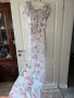 Разкошна нова  лятна елегантна дълга рокля фрорален нежен десен романтична нежна Mohito , снимка 4