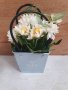 Изкуствени цветя в кашпи, снимка 5