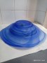 стъклена купа синя 297, снимка 2