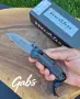 Сгъваем нож Benchmade Full Immunity 290-241 Gold Class,CPM Damaskus,Carbon, снимка 13