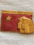 Стара рядка значка с емайл ЗА КОМУНИСТИЧЕСКИ ТРУД за КОЛЕКЦИЯ 50030, снимка 4