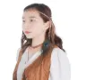 Костюм на хипи Fumwase, хипи костюм от 4 части, карнавлен костюм в стил хипи от 60-те и 70-те, XL, снимка 4