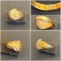 Златни пръстени ланче кръст обеци gold 14k 585 zlatni zlato zlatno , снимка 10