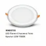 LED панел със стъклено тяло – 6W, 12W, 18W (4000K/7000K), снимка 2