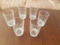 Комплект от 6 чаши за вода, френски, снимка 2