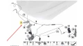 51237218568  Жило с дръжка за освобождаване на преден капак BMW, X3 F25 , X4 F26, снимка 1