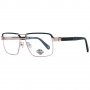 HARLEY DAVIDSON 🍊 Мъжки рамки за очила BLACK "N" GOLD METAL нови с кутия, снимка 2