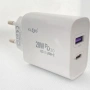 Адаптер за бързо зареждане KLGO PD-300, USB-A/USB-C, FAST CHARGING 20W, снимка 1