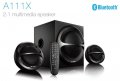 Аудио система Fenda F&D - A111X, 2.1, черна, снимка 1 - Аудиосистеми - 34356800