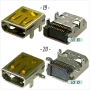 Букса конектор HDMI , mini HDMI SMT, Micro 19 pin HD connector  , снимка 11
