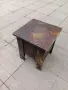 Ретро дървена масичка, снимка 4