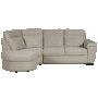 Ъглов разтегателен диван DOROTEA - каки, снимка 1 - Дивани и мека мебел - 33722349