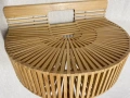 Дървена лятна чанта , снимка 3