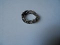 сребърен пръстен Б, снимка 1