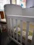 Бебешко легло с люлеещ механизъм, матрак, 2 чекмеджета и въртележка, снимка 6