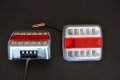 ЛЕД комбинирана задна светлина със 16 SMD диода 12V/24V, снимка 3