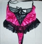 3XL Еротично боди от сатен и дантела , снимка 7