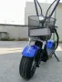ЕЛЕКТРИЧЕСКИ СКУТЕР Maxmotors Little City Harley 1200W СИН, снимка 3