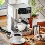 Еспресо кафемашина 20 бара 1350W – PID, Thermoblock, 5в1, LCD дисплей, снимка 4