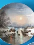 5бр Furstenberg Бавария/немска колекционерска декоративна порцеланова чиния-картина/пейзажи, снимка 3