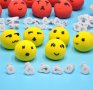 10 бр резци печат за направа на очи очички Еможи Emoji смайли фондан декориране на фигурки пластмаса, снимка 2