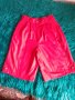 панталон пола дамски плътен зимен червен, мек качествен, снимка 1 - Панталони - 31675050