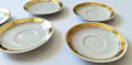 РАЗПРОДАЖБА Български порцелан чинии от 1966г. с позлата НАМАЛЕНИЕ , снимка 4