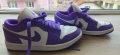 Автентични дамски Nike Air Jordan 1 в цвят лилаво. Размер 36.5, снимка 6
