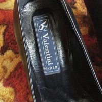 Италиански обувки Sarah Valentini номер 39 кожени на ток, снимка 4 - Дамски елегантни обувки - 37586229