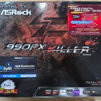 Дънна платка Asrock Fatal1ty 990FX Killer с процесор AMD FX-8350, снимка 7 - Дънни платки - 44483541