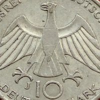 Сребърна монета 10 Дойче марка 1972г. Олимпийски игри Мюнхен 39616, снимка 4 - Нумизматика и бонистика - 42756458