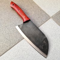 Кухненски СЕТ ръчно изработен от KD handmade knives ловни ножове, снимка 4 - Други - 33755251