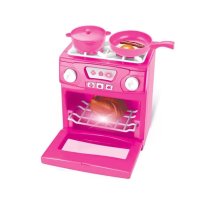 Барби готварска печка със звук и светлина, снимка 3 - Музикални играчки - 42863495