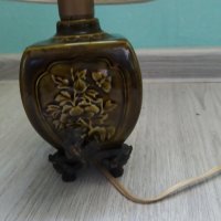 стара настолна лампа арт нуво, снимка 3 - Настолни лампи - 39117496