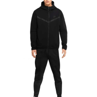 Мъжки черен екип Nike, снимка 2 - Спортни дрехи, екипи - 44561107