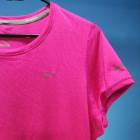 NIKE Running Тениска/Дамска L, снимка 2 - Тениски - 37521847