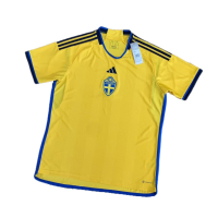 Мъжка домакинска тениска Adidas x Sweden🇸🇪 2022/2023 | XL размер, снимка 2 - Тениски - 44619573