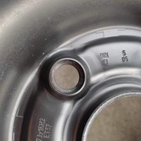 Продавам  метална STEEL джанта с гума DUNLOP за ШКОДА 16 цола, снимка 12 - Гуми и джанти - 35253565