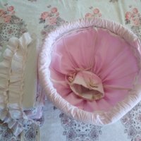 Полилей и завеси за бебешка стая-розови, снимка 5 - Бебешки легла и матраци - 42139322