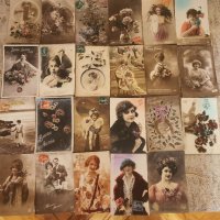 Стари френски пощенски картички 1900 - 1930 г, снимка 3 - Колекции - 39353217