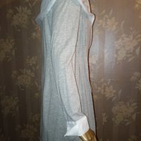 Josephine & Co - L- Ефектна туника/ жилетка от трико с добавена шал- яка, снимка 3 - Жилетки - 39991122