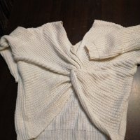 Бял пуловер, снимка 2 - Блузи с дълъг ръкав и пуловери - 31684330