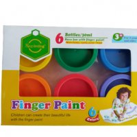 Бои за рисуване с пръсти-6 цв., снимка 1 - Рисуване и оцветяване - 39539871