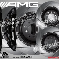 AMG надписи за капаци на спирачни апарати стикери лепенки фолио, снимка 4 - Аксесоари и консумативи - 26231624