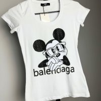 BALENCIAGA дамска тениска , снимка 1 - Тениски - 42082319