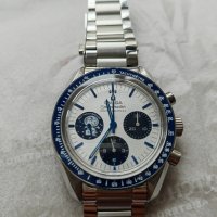 Omega Speedmaster Silver Snoopy 50th anniversary Edition chronograph , снимка 10 - Мъжки - 44225843