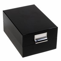кутия за съхранение LOGIK LEUCHTTURM C6 - черна 170X120 mm , снимка 5 - Нумизматика и бонистика - 38521714