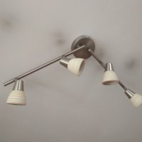 Спот осветление четворка лампи абажур с чупещи се рамене , снимка 4 - Лампи за таван - 39979213