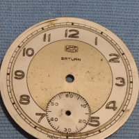 Циферблат за джобен часовник RUHLA SATURN MADE IN GERMANY за КОЛЕКЦИОНЕРИ ЧАСТИ 43730, снимка 2 - Антикварни и старинни предмети - 44725064